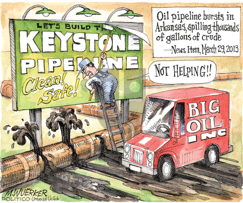 Matt Wuerker on Wednesday April 3, 2013 Comic Strip