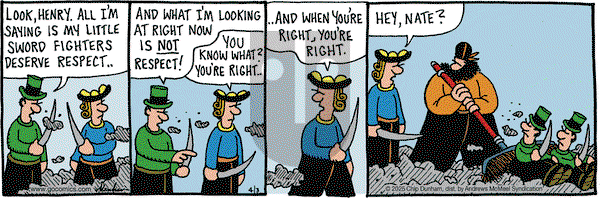 Overboard on Thursday April 3, 2025 Comic Strip