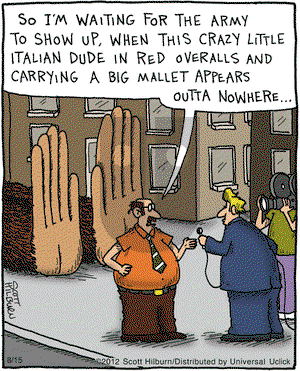 The Argyle Sweater on Wednesday August 15, 2012 Comic Strip