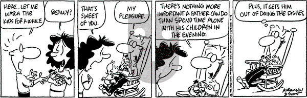 Baby Blues - Wednesday September 13, 1995 Comic Strip