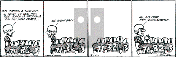 Doonesbury on Friday December 10, 1971 Comic Strip