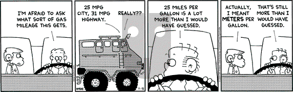 FoxTrot on Thursday November 18, 2004 Comic Strip