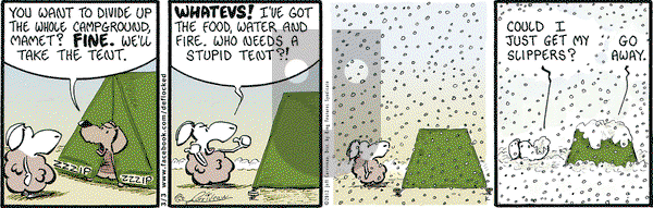 DeFlocked on Saturday March 3, 2012 Comic Strip