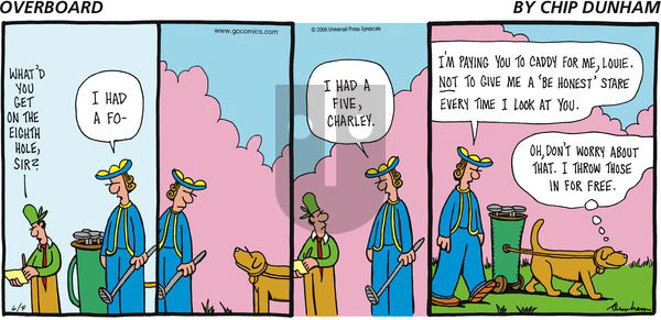 Overboard on Sunday June 4, 2006 Comic Strip