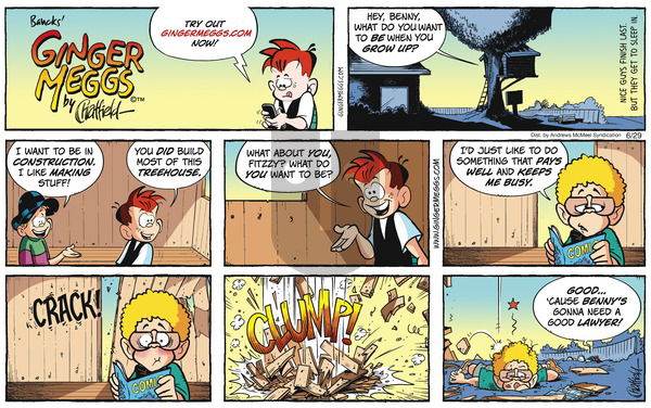 Ginger Meggs on Sunday June 29, 2025 Comic Strip