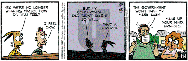 La Cucaracha on Friday July 9, 2021 Comic Strip