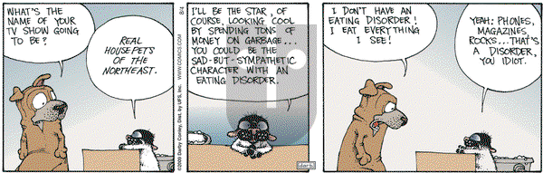 Get Fuzzy on Tuesday August 4, 2009 Comic Strip