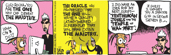 La Cucaracha on Friday January 26, 2007 Comic Strip