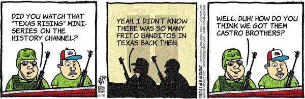 La Cucaracha on Wednesday June 10, 2015 Comic Strip