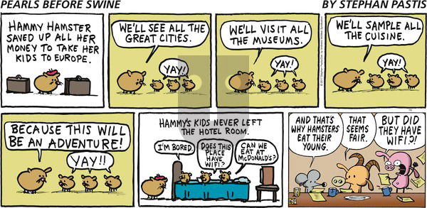 Pearls Before Swine on Sunday July 9, 2017 Comic Strip
