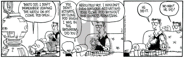 Monty on Monday March 31, 2003 Comic Strip
