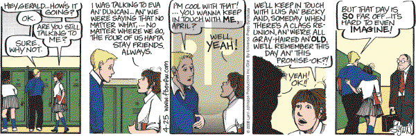 For Better or For Worse - Friday April 25, 2008 Comic Strip