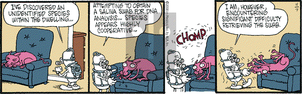 Monty on Friday November 7, 2008 Comic Strip
