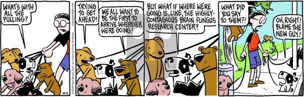 Pooch Cafe on Friday October 3, 2003 Comic Strip