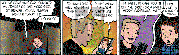 Luann on Thursday December 4, 2014 Comic Strip