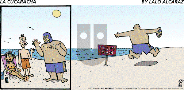 La Cucaracha on Sunday June 20, 2010 Comic Strip