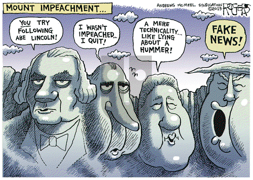 Rob Rogers on Saturday December 21, 2019 Comic Strip