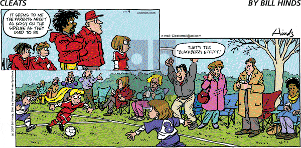 Cleats - Sunday January 14, 2007 Comic Strip