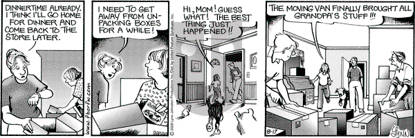 For Better or For Worse on Thursday August 17, 2000 Comic Strip