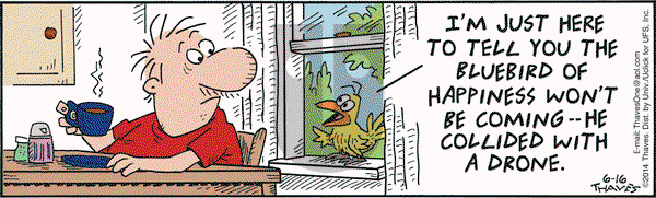 Frank and Ernest on Monday June 16, 2014 Comic Strip