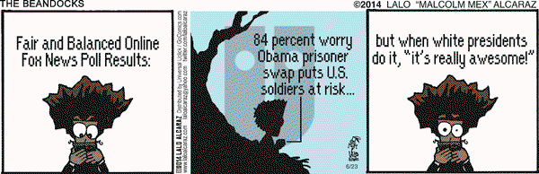 La Cucaracha on Monday June 23, 2014 Comic Strip