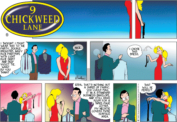 9 Chickweed Lane - Sunday August 7, 2011 Comic Strip