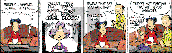 Baldo on Monday March 16, 2009 Comic Strip