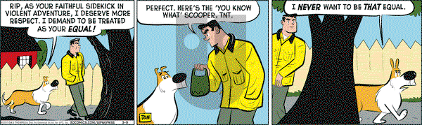 Rip Haywire on Monday March 9, 2015 Comic Strip