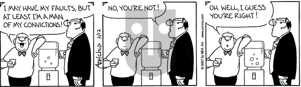 The Born Loser on Monday February 12, 2007 Comic Strip