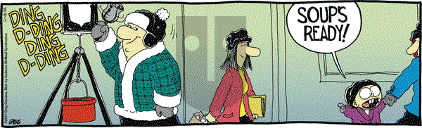 The Buckets on Monday December 18, 2017 Comic Strip