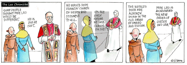 Francis on Monday September 29, 2025 Comic Strip