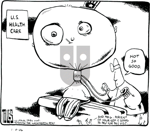 Tom Toles on Wednesday January 11, 2006 Comic Strip