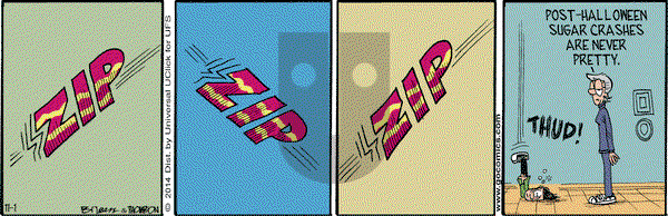Grand Avenue on Saturday November 1, 2014 Comic Strip
