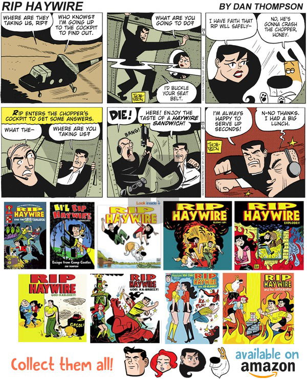 Rip Haywire on Sunday July 29, 2018 Comic Strip