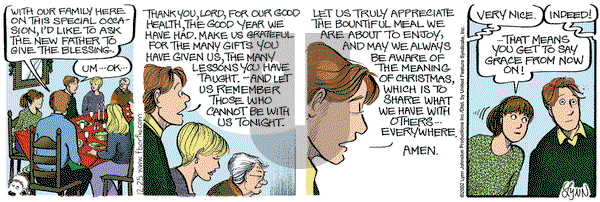 For Better or For Worse on Wednesday December 25, 2002 Comic Strip
