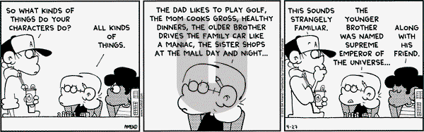 FoxTrot - Wednesday April 27, 2005 Comic Strip