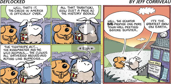 DeFlocked on Sunday April 16, 2017 Comic Strip