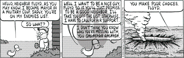 Pearls Before Swine on Monday November 20, 2006 Comic Strip