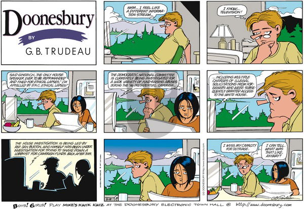 Doonesbury on Sunday May 18, 1997 Comic Strip