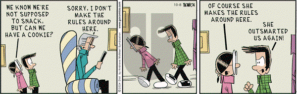 Grand Avenue on Tuesday October 8, 2024 Comic Strip