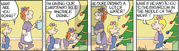 Drabble on Friday December 22, 2017 Comic Strip