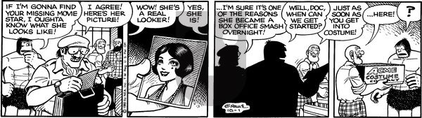 Alley Oop on Wednesday October 1, 1980 Comic Strip