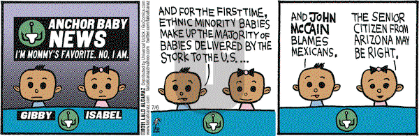 La Cucaracha on Wednesday July 6, 2011 Comic Strip