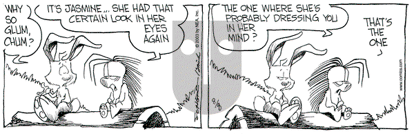 The Grizzwells on Friday August 8, 2003 Comic Strip