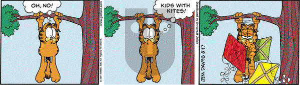 Garfield on Tuesday May 17, 2011 Comic Strip