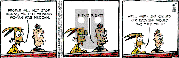 La Cucaracha on Tuesday June 20, 2017 Comic Strip