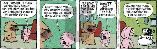 Pooch Cafe on Saturday November 28, 2015 Comic Strip