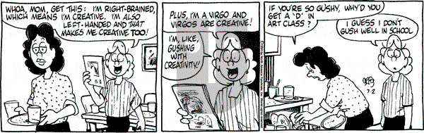 Luann on Saturday July 2, 1994 Comic Strip