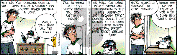Get Fuzzy on Saturday November 26, 2016 Comic Strip