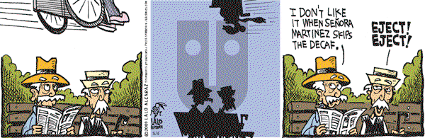 La Cucaracha on Monday May 4, 2009 Comic Strip